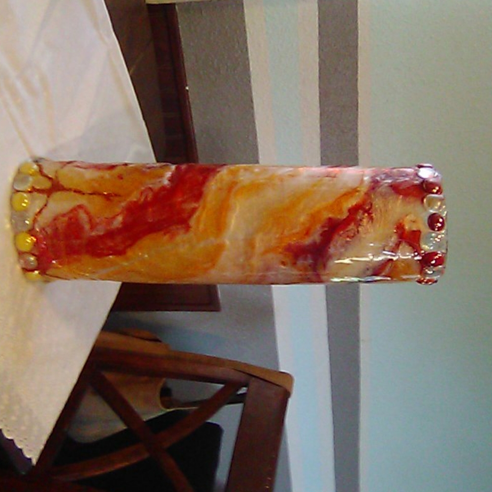 Made by Misty resin accent lamp